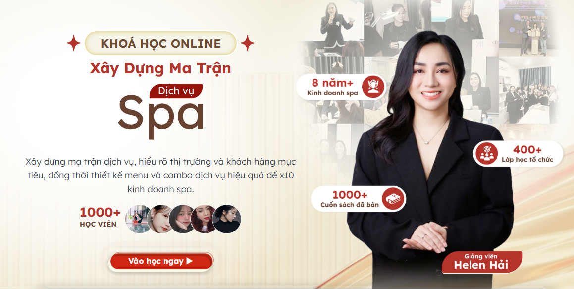 Xây dựng ma trận dịch vụ spa